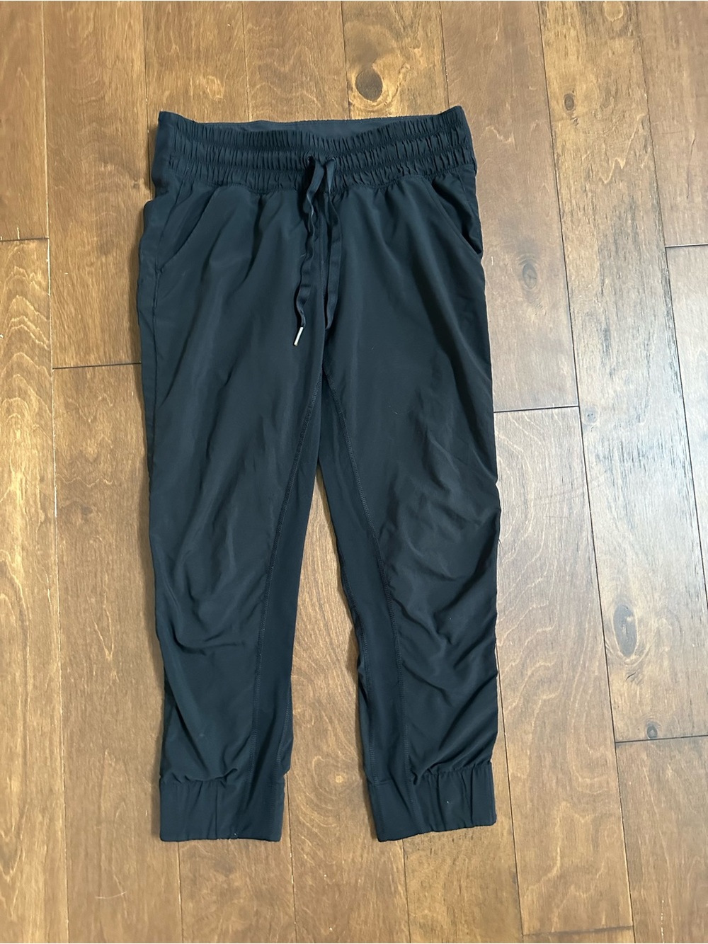 lululemon athletica Black Elastic Waist Joggers